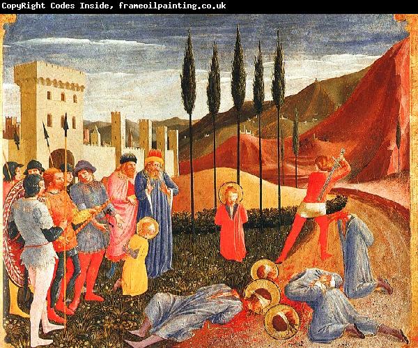 Fra Angelico Decapitation of Saints Cosmas and Damian